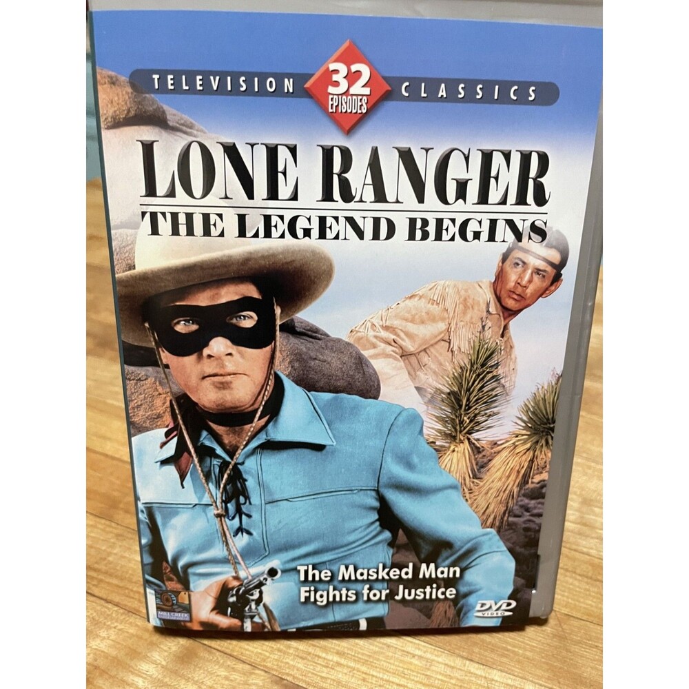 Lone Ranger - The Legend Begins (DVD, 2007, 2-Disc Set) 32 episodes
